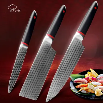 3 ADET Mutfak Bıçakları Seti 5 