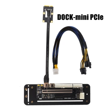 NGFF Harici Dizüstü Grafik Kartı Dock Ekran Kartı Dizüstü Bilgisayar Yerleştirme İstasyonu eGPU (Mini PCI-E / NGFF M. 2 A / E Tuşu / Expresscard )