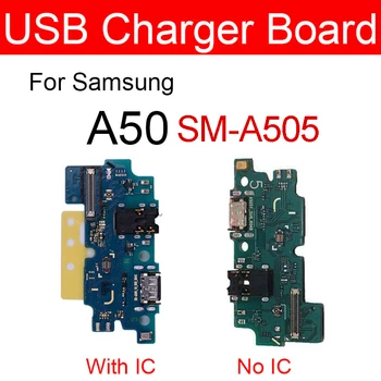 Usb Şarj Jakı Bağlantı Noktası Kartı Samsung Galaxy A50 SM-A505FD A505FD GÜÇ Usb Şarj Bağlayıcı Modülü USB Şarj Kurulu