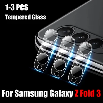 1-3 ADET Samsung Galaxy Z Kat 3 Anti-scratch Lens Filmi Anti-vurmak Temperli Cam Arka Kamera Filmi Samsung Galaxy Z Fold3
