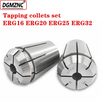 10 ADET ERG25 ERG32 collet setleri ER32 Musluklar Sert Kılavuz Çekme chuck ISO standart M3-M16 kare pens CNC torna dokunarak Araçları