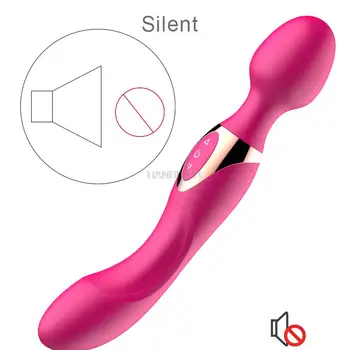 10 Hızları Güçlü Büyük Vibratörler Kadınlar için Sihirli Değnek Vücut Masajı Bayanlara Seks Oyuncak Klitoris Teşvik Kadın Seks Ürünleri