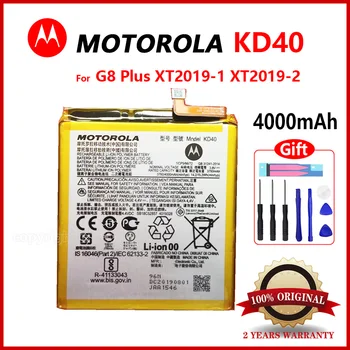 100 % Yeni Orijinal Motorola KD40 Pil Moto G8 Artı XT2019 XT2019 - 2 Şarj Edilebilir Telefon Piller Batteria + Takip Numarası