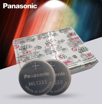 20 Adet / grup Orijinal Panasonic ML1220 3V ML 1220 Şarj Edilebilir CMOS RTC BIOS Yedek Hücre Düğme Madeni Para Pil Piller