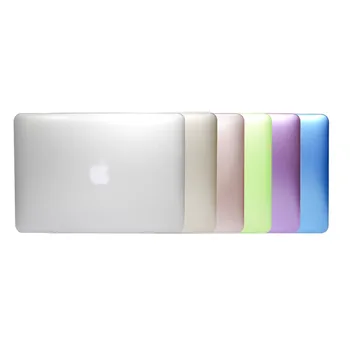 2015 yeni Mat Metilic Laptop Case Kapak Apple MacBook Pro 13 15 İçin dokunmatik bar A1706 A1707 Hard Case Mac kitap Hava 11 için 13.3