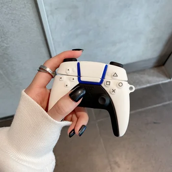 3D Gamepad Gameboy silikon kılıf Airpods İçin 3rd Bluetooth Kulaklık Kutusu Kapak Airpods İçin 1 2 Pro Kablosuz Koruyucu Yumuşak Kapak