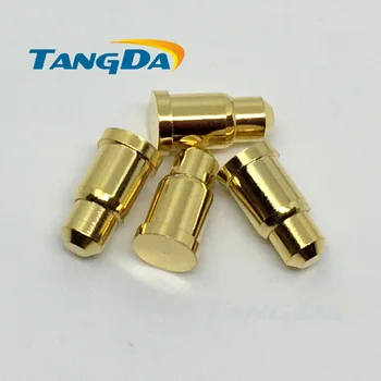 4.6 8.5 pogo pin konnektörler 4.6 * 8.5 mm Akım pin Pil pin Testi yüksük probu Altın Kaplama 12V 1A Şarj AG