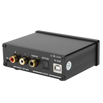Ac-Q3 Pro Dac Çözme Dijital ses şifre çözücü kulaklık amplifikatörü Amp USB Dac Decoded 24Bit 192Khz 3.5 Mm Kulaklık
