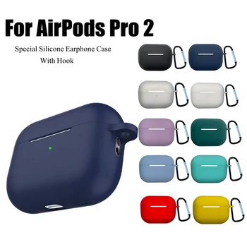 AirPods için Pro 2 Kılıf Yumuşak Silikon Kapak AirPods için Pro2 2022 Yeni airpod Kılıf için pro 2 2nd gen Funda Kablosuz Aksesuarları