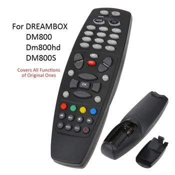 Akıllı TV Uzaktan Kumanda Değiştirme Televizyon Uzaktan kontrol ünitesi Siyah Tüm Fonksiyonları DREAMBOX DM800 Dm800hd DM800SE HDTV