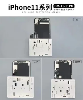 Amaoe Dokunmatik IC Parlatma Koruyucu Şablon iPhone 11 12 13 Pro max LCD Ekran Dokunmatik IC Değiştirme Kapak Hiçbir Zarar Flex Kablo