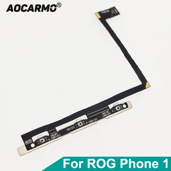 Aocarmo ASUS ROG Telefon 1 ROG1 ZS600KL Güç Açık Kapalı Ses Düğmeleri Flex Kablo Düz Yedek parça