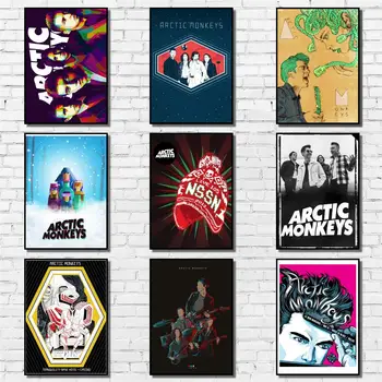 Arctic Monkeys Whitepaper Poster Alternatif Soyut Sanat Boyama Komik Duvar Sticker Tuval Resimleri Duvar Sanatı Ev Dekor için