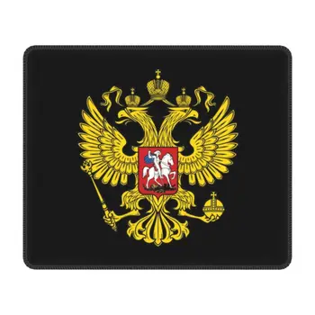 Arması Rusya Oyun Fare Mat Kaymaz Kauçuk Mousepad Ofis Dizüstü Bilgisayar Amblemi Rusya Federasyonu fare altlığı