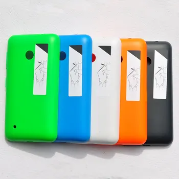 BINYEAE Plastik Pil Kapağı Nadir Konut Microsoft Nokia Lumia 530 Için Geri Durumda Yan Düğmeler Ile 530 Yerine