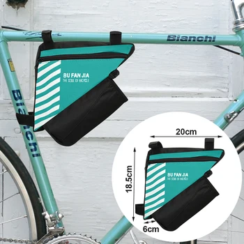 Bisiklet Bisiklet Çantası Su Geçirmez Çerçeve Ön Tüp üçgen çanta Cep Telefonu alet çantası Su Şişesi Tutucu Kılıfı Bisiklet Aksesuarları