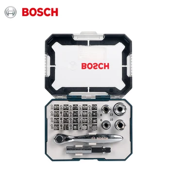 Bosch 26 parça tornavida seti elektrikli tornavida elektrikli tornavida tornavida bit cırcır anahtarı tornavida