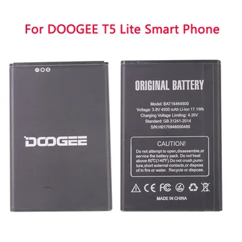 DOOGEE T5 pil değiştirme BAT16464500 4500mAh Büyük Kapasiteli Li-ion yedek Pil DOOGEE T5 Lite Akıllı Telefon