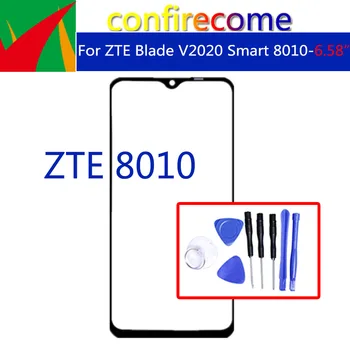 Dokunmatik ekran ZTE Blade V2020 Akıllı 8010 dokunmatik ekran paneli Sayısallaştırıcı Sensörü Ekran Ön Cam Lens Değiştirme