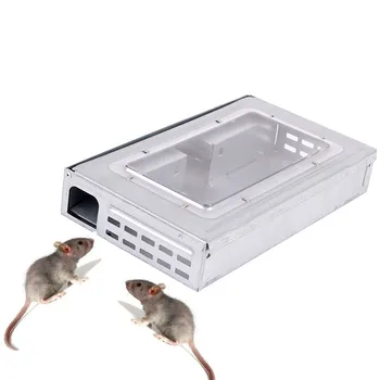 Ev Büyük fare kapanı Otomatik Sürekli Fare Kapanı Kullanımlık Yakalamak Yüksek Etkili Sıçan Tuzakları Catcher Killer Fareler Kemirgen Kafesi