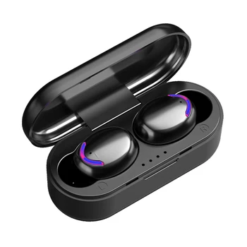 F9 Mini Kulaklık Şarj Kutusu İle Su Geçirmez bluetooth Kulaklıklar V5. 1 Kablosuz Kulaklık Kulakiçi Akıllı Telefonlar İçin Dokunmatik Kontrol