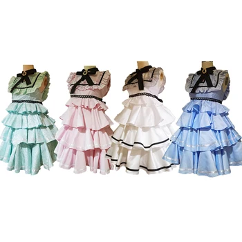 Final Fantasy XIV FF14 Uluslararası hizmet elbise Cosplay Kostüm Kıyafet 4 renk seçebilirsiniz