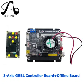 GRBL 1.1 USB Portu CNC Oyma Makinesi kontrol panosu 3 Eksenli Entegre Sürücü, Çevrimdışı Denetleyici 2418,3018 Lazer Makinesi