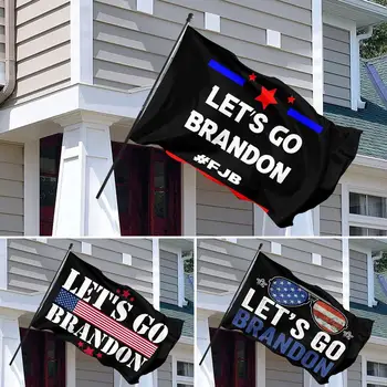 Gidelim Brandon Bayrağı Gidelim Brandon Fjb Bayrakları Afiş Açık Afiş açık hava bahçe dekorasyonu