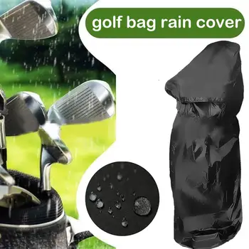 Golf Çantası yağmur kılıfı Su Geçirmez Hood Koruma Dayanıklı Hafif Kulübü Çanta Yağmurluk Golfçü Aksesuarları