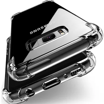 Hava yastığı Şeffaf Telefon Kılıfları Samsung Note10 Pro Yumuşak Kapak Samsung Galaxy S10 Lite S9 S8 A8 Artı A6 A7 J4 J6 2018