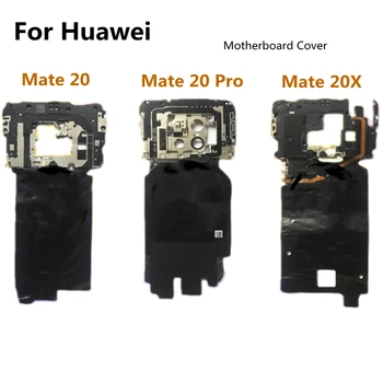 Huawei Mate 20 Pro 20X4G Anakart Kapak NFC Anten ile sensör esnek kablo krom çerçeve İçin Huawei Mate 20