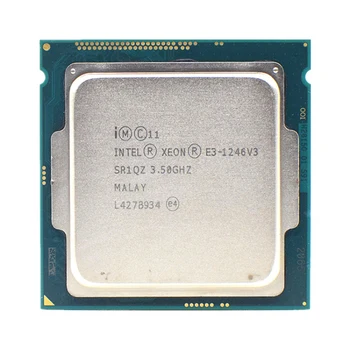 Intel Xeon E3-1246 v3 E3 1246v3 E3 1246 v3 3.5 GHz Dört Çekirdekli Sekiz İplik 84W CPU işlemci LGA 1150