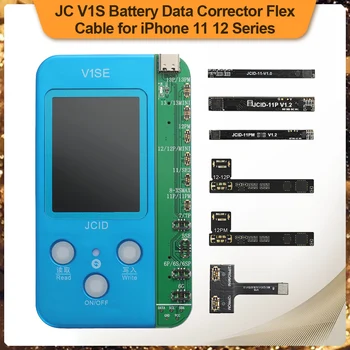 JC-V1SE Pil Veri Test Kurulu iPhone 6-13 Pro Max Dahili harici Pil Onarım Flex Pil Adaptörü Flex 12