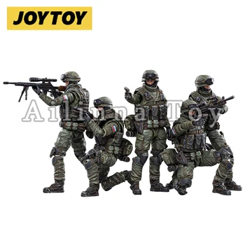 JOYTOY 1/18 3.75 Aksiyon Figürü(5 adet/takım)rus Deniz Piyade Anime Koleksiyonu Askeri Modeli Hediye Ücretsiz Kargo