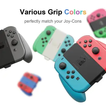 JoyGrip JoyCon Şarj Kavrama Kolu Braketi Tutucu Şarj Nintendo Anahtarı Ve Anahtarı OLED Joy-Con Denetleyici