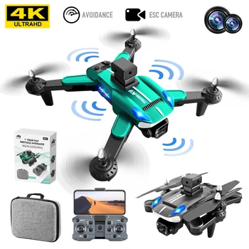 K8 Drone Kamera ile Hd 4k Profesyonel Hava Fotoğrafçılığı Engellerden Kaçınma Quadcopter Helikopter Controle Remoto Drone Oyuncaklar