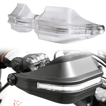 Kawasaki NİNJA400 Z400 Z250 Motosiklet Handguard kalkan Koruyucu el koruması Cam LED dönüş sinyali İle