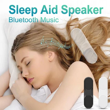 Kemik Iletim Bluetooth Müzik Kutusu Kablosuz taşınabilir hoparlör Stereo Bas Yastık Altında Uyku Geliştirmek Seyahat Kullanımı Subwoofer