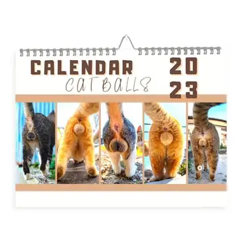 Komik Kedi Butthole Takvimi 2023 Sevimli Planlama Organize Günlük Zamanlayıcı Duvarı Ocak Ayından itibaren Aylık Takvim. 2023-Aralık. 2023 Anasayfa