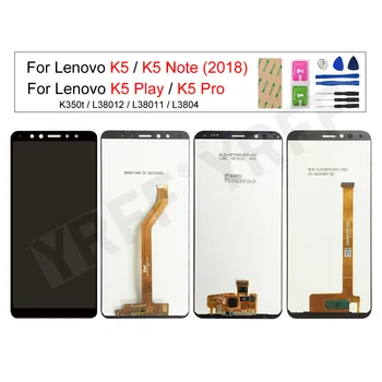 Lenovo K5 Pro / K5 Not / K5 Oyun LCD ekran+dokunmatik ekranlı sayısallaştırıcı grup Lenovo L38041/L38011/L38012 / K350t LCD Ekranlar