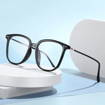 Mavi ışık engelleme Optik gözlük çerçevesi Erkekler ve Kadınlar için Gözlük Anti - Blue Ray AR kaplama Anti-Scratch reçete Eyewea