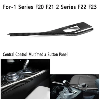 Merkezi Kontrol Multimedya Düğmesi Paneli krom çerçeve Vites Paneli Trim-BMW 1 Serisi F20 F21 2 Serisi F22 F23