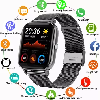 Mibro A1 Smartwatch Küresel Sürüm Kan Oksijen nabız monitörü 5ATM Su Geçirmez Moda Bluetooth Spor Erkek Kadın akıllı saat