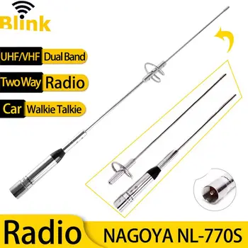 Mobil Araç İki Yönlü Telsiz Anteni NAGOYA NL-770S 144/430MHz UHF/VHF Çift Bant Walkie Talkie Anten Baofeng BF - 9500 TYT UHF-J