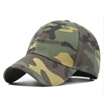 Moda Açık Spor Kapaklar Kamuflaj Şapka Beyzbol Kapaklar Sadelik Taktik Askeri Ordu Camo Avcılık Kap Şapka Yetişkin Kapaklar