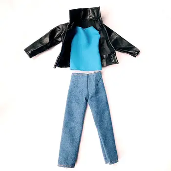 Moda Giyim Ken 8 Ürün / Lot Bebek Aksesuarları 30cm Çocuk Oyuncakları doğum günü hediyesi Ceket Barbie Sevgilisi