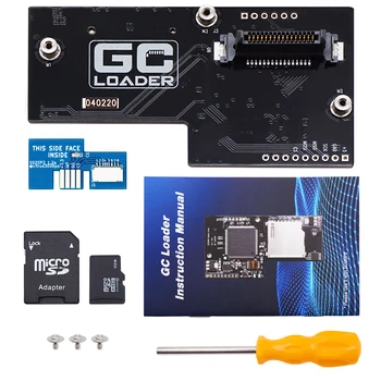 Nintendo Yeni GC Yükleyici Lite SD2SP2 Adaptörü TF kart okuyucu GameCube Konsolu için(DOL-001 / DOL-101)