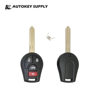 Nissan Mart için, Micra 3 + 1 Düğmeler Uzaktan Anahtar Autokeysupply AKNIS210