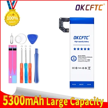 OKCFTC 5300mAh Orijinal Telefon Yedek Pil BM4N Xiaomi Mi 10 5G Mi10 bateria Piller + Hediye Araçları