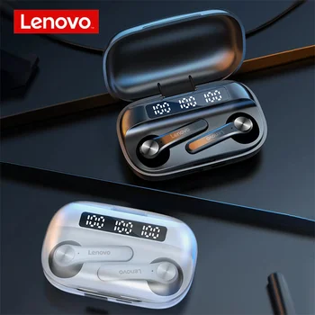 Orijinal Lenovo QT81 Kulaklıklar Bluetooth Kablosuz Kulaklık TWS Oyun Spor Kulaklık Güç Bankası Kulaklık HD Çağrı Kulaklık